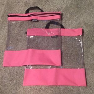 See Your Stuff Bags 16in x 16in Pink (2 Bags)